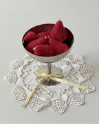 Candle set "Strawberries"